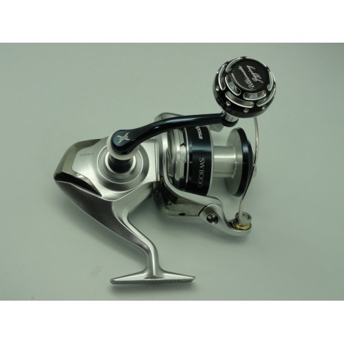Pomo Ultimate Jigging 40mm Knob Type II w/ Bearing BLUE/SILVER