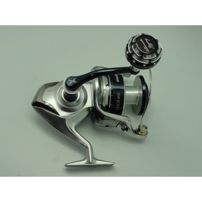 Pomo Ultimate Jigging 40mm Knob Type II w/ Bearing BLUE/SILVER