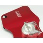 Placa de combate Dual Play Gimbal Pad Plate-Aluminum RED/SILVER