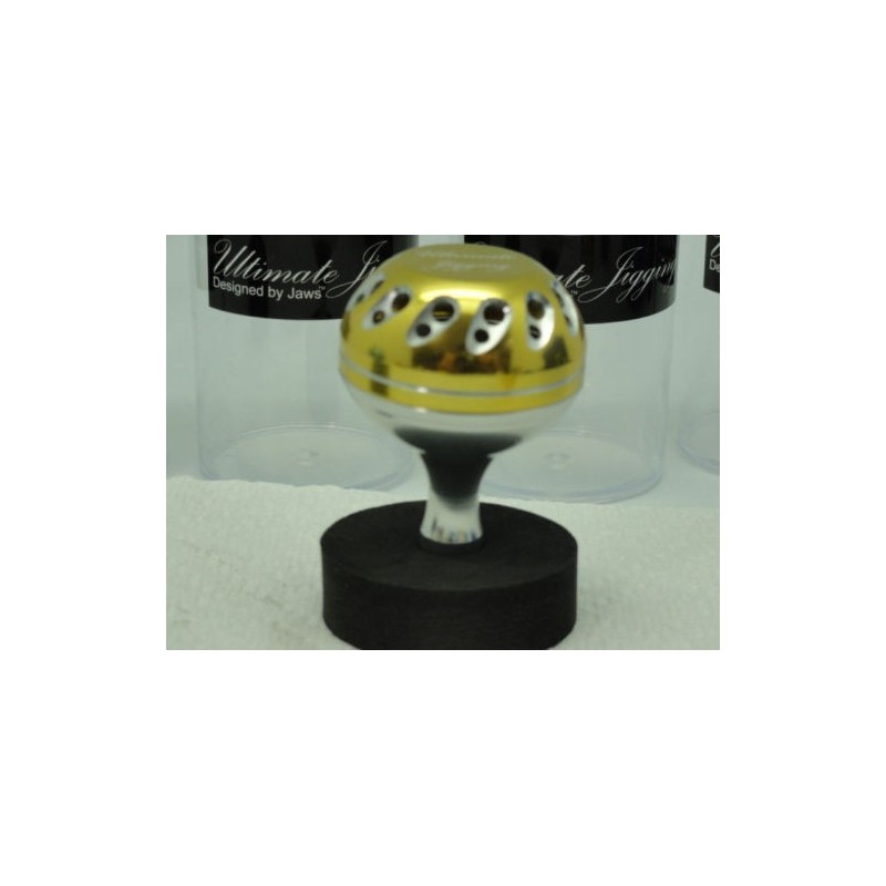 Pomo ultimate jigging  45mm Reel Knob - Avet Model GOLD / SILVER