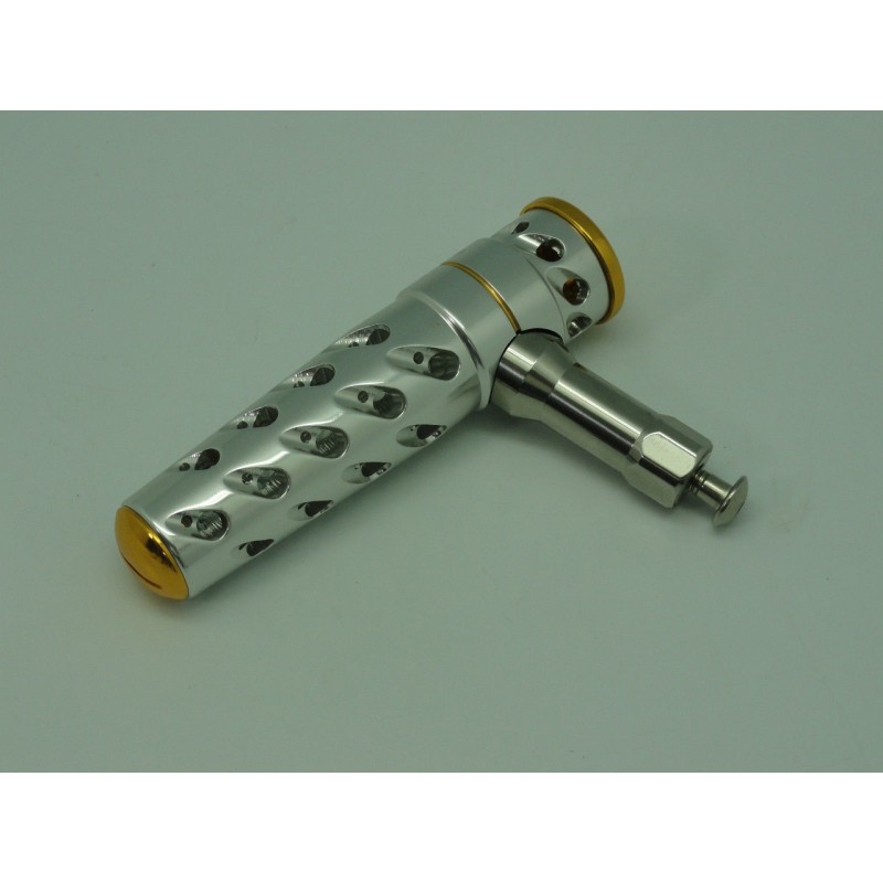 Pomo Ultimate Jigging T-Bar T092B Handle Knob - Avet Model SILVER / GOLD