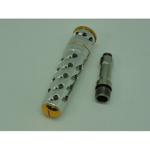 Pomo Ultimate Jigging T-Bar T092B Handle Knob - Avet Model SILVER / GOLD