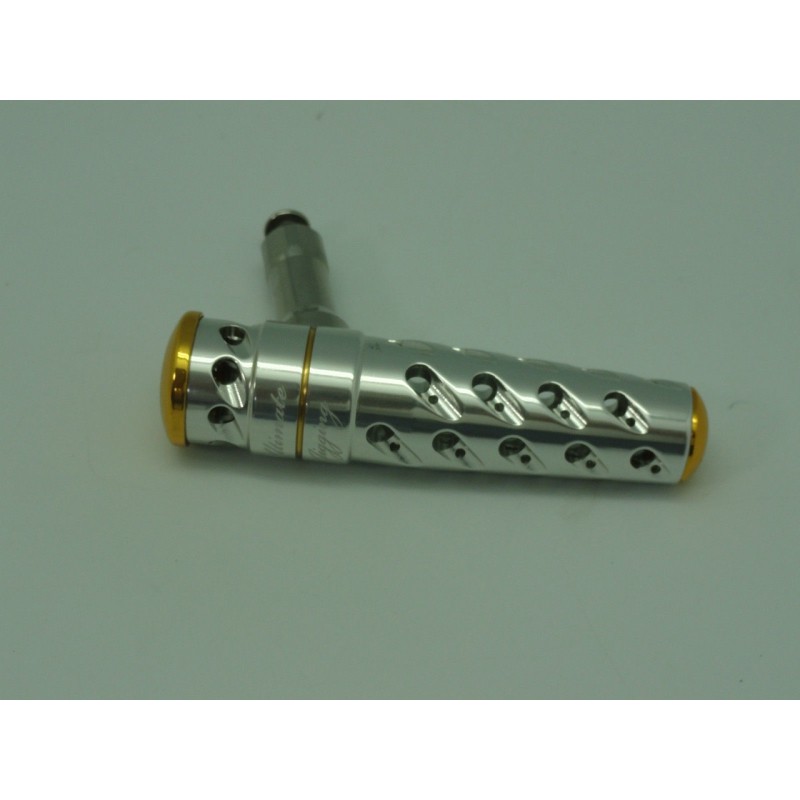 Pomo Ultimate Jigging T-Bar T092B Handle Knob - Avet Model SILVER / GOLD