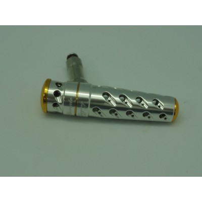 Pomo Ultimate Jigging T-Bar T092B Handle Knob - Avet Model SILVER / GOLD