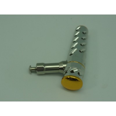 Pomo Ultimate Jigging T-Bar T092B Handle Knob - Avet Model SILVER / GOLD