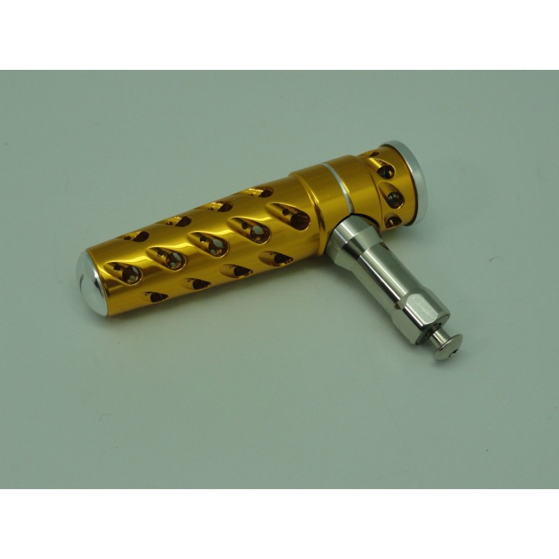 Pomo Ultimate Jigging T-Bar T092B Handle Knob - Avet Model GOLD / SILVER