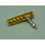 Pomo Ultimate Jigging T-Bar T092B Handle Knob - Avet Model GOLD / SILVER