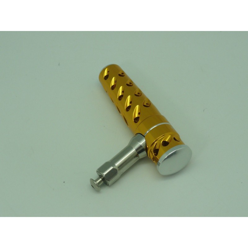 Pomo Ultimate Jigging T-Bar T092B Handle Knob - Avet Model GOLD / SILVER