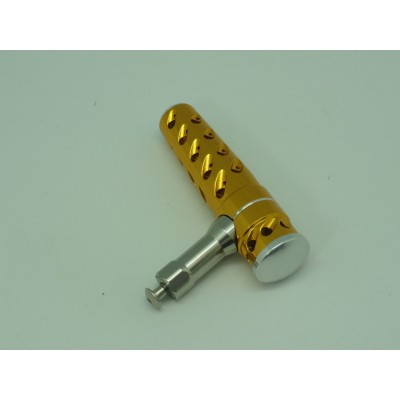 Pomo Ultimate Jigging T-Bar T092B Handle Knob - Avet Model GOLD / SILVER