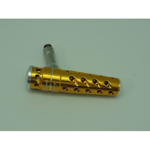 Pomo Ultimate Jigging T-Bar T092B Handle Knob - Avet Model GOLD / SILVER