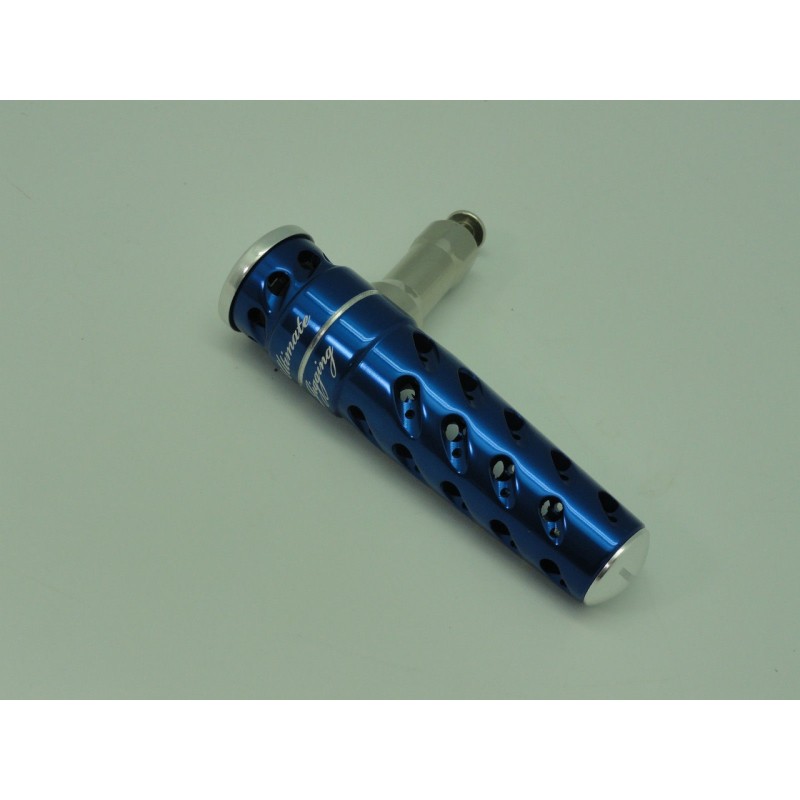 Pomo Ultimate Jigging T-Bar T092 Handle Knob w/o Bearing BLUE / SILVER