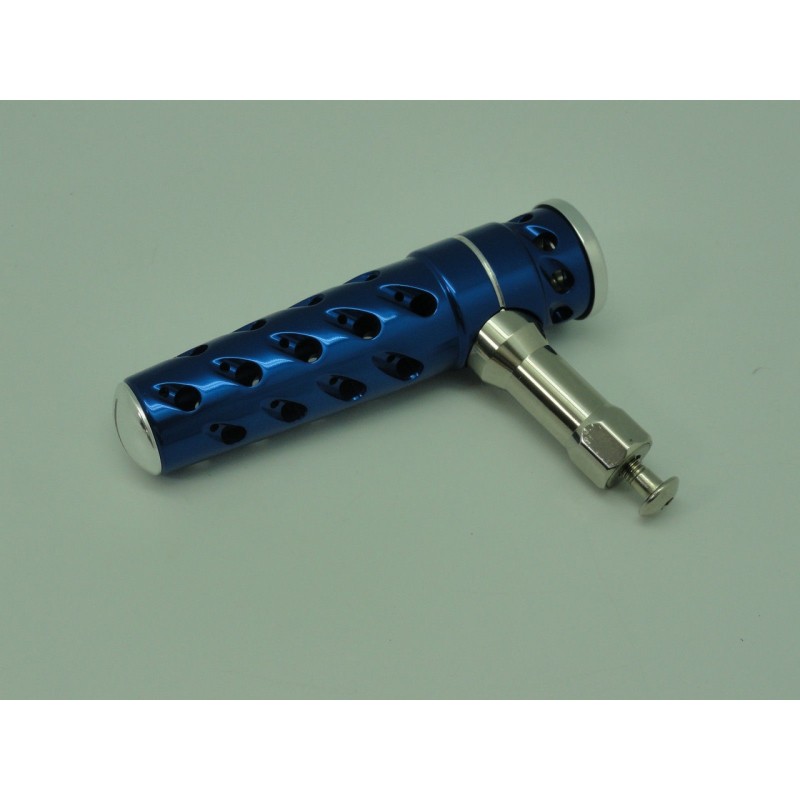 Pomo Ultimate Jigging T-Bar T092 Handle Knob w/o Bearing BLUE / SILVER