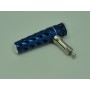 Pomo Ultimate Jigging T-Bar T092 Handle Knob w/o Bearing BLUE / SILVER