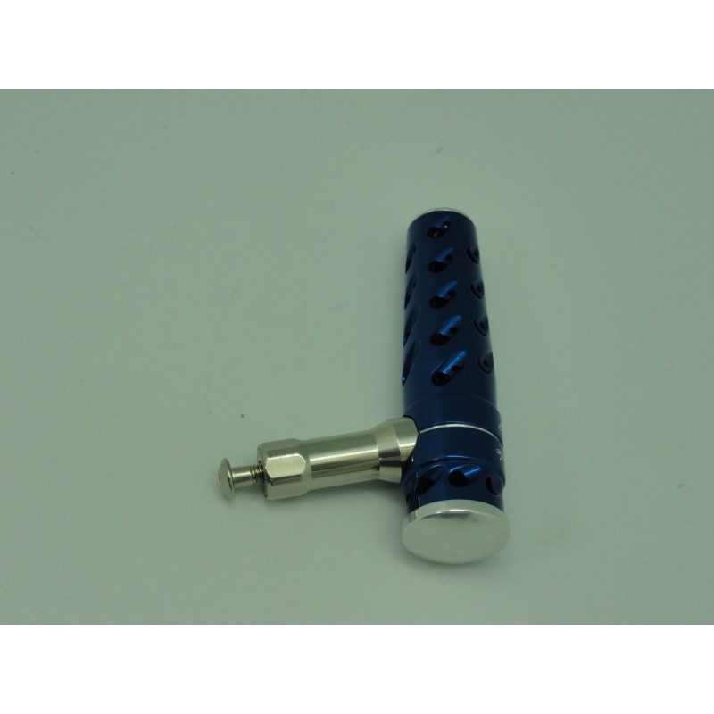 Pomo Ultimate Jigging T-Bar T092 Handle Knob w/o Bearing BLUE / SILVER