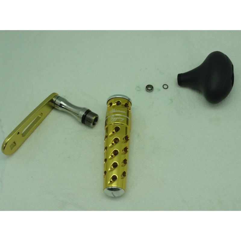 Pomo Ultimate Jigging T-Bar T092 Handle Knob w/o Bearing BLUE / SILVER