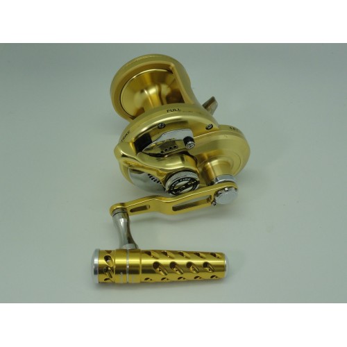 Pomo Ultimate Jigging T-Bar T092 Handle Knob w/o Bearing BLUE / SILVER