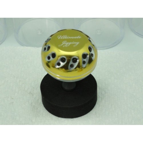 Pomo ultimate jigging  45mm Reel Knob - Avet Model GOLD / SILVER