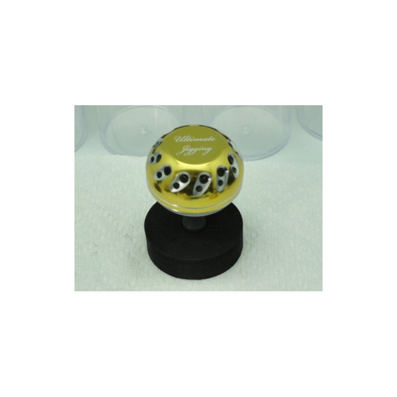 Pomo ultimate jigging  45mm Reel Knob - Avet Model GOLD / SILVER