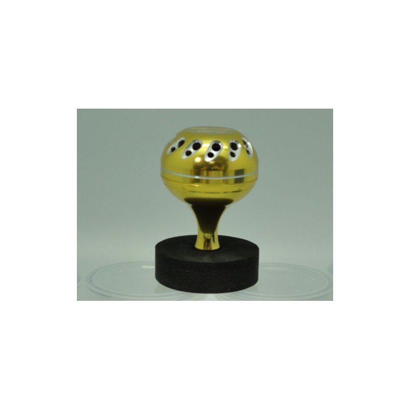 Pomo ultimate jigging  45mm Reel Knob - Avet Model GOLD / SILVER