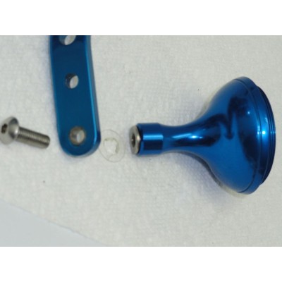 Pomo ultimate jigging  45mm Reel Knob - Avet Model BLUE