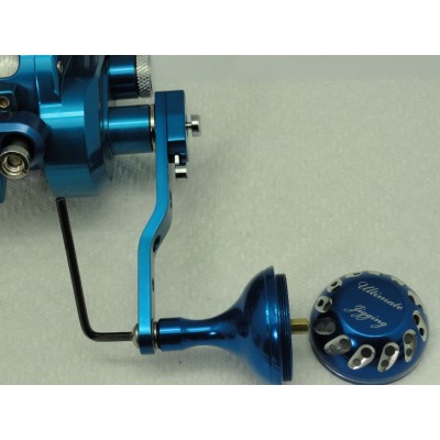 Pomo ultimate jigging  45mm Reel Knob - Avet Model BLUE