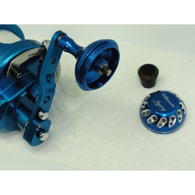 Pomo ultimate jigging  45mm Reel Knob - Avet Model BLUE
