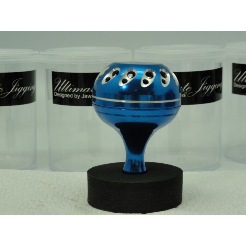 Pomo ultimate jigging  45mm Knob w/o Bearing BLUE / SILVER
