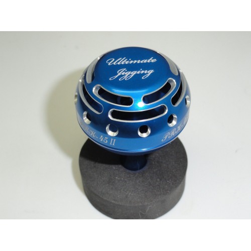 Pomo ultimate jigging  45mm Knob Type II w/o Bearing BLUE / SILVER