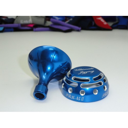 Pomo ultimate jigging  45mm Knob Type II w/o Bearing BLUE / SILVER