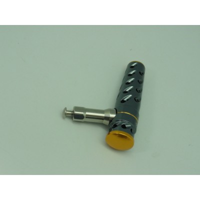 Pomo Ultimate Jigging T-Bar T092B Handle Knob - Avet Model GUMENTAL / GOLD