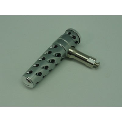 Pomo Ultimate Jigging T-Bar T092B Handle Knob - Avet Model SILVER / GOLD