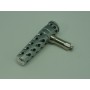 Pomo Ultimate Jigging T-Bar T092B Handle Knob - Avet Model SILVER / GOLD