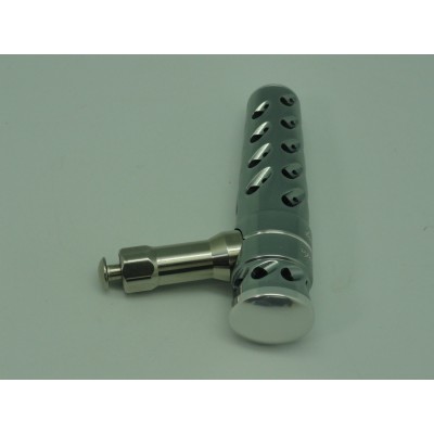 Pomo Ultimate Jigging T-Bar T092B Handle Knob - Avet Model SILVER / GOLD