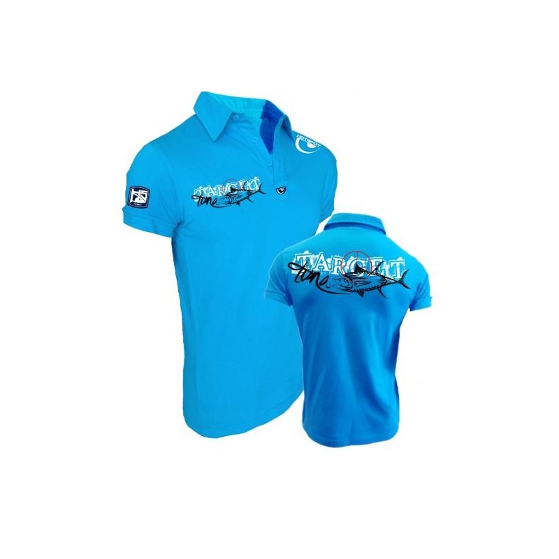 Polo de pesca HotSpot Desing TUNA TARGET Talla M
