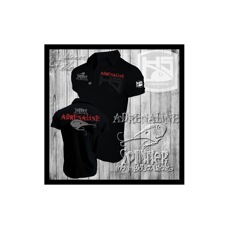 Polo de pesca HotSpot Desing SPINNER Talla M