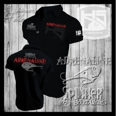 Polo de pesca HotSpot Desing SPINNER Talla M