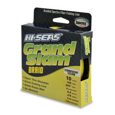 Trenzado HI-SEAS Grand Slam 0.10 mm amarillo