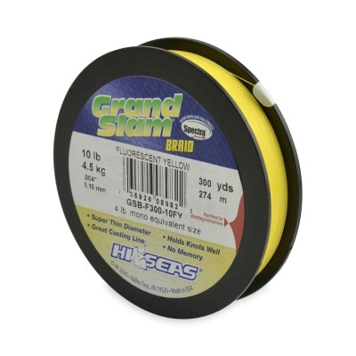 Trenzado HI-SEAS Grand Slam 0.10 mm amarillo