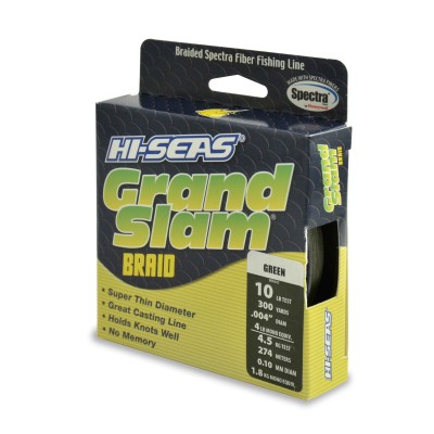 Trenzado HI-SEAS Grand Slam 0.10 mm verde
