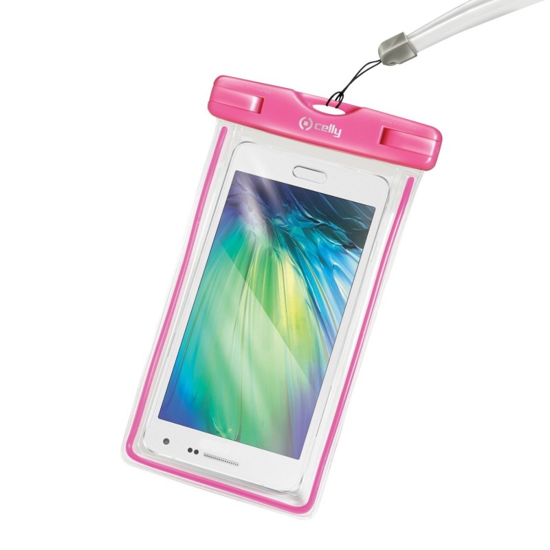 Funda waterproof rosa CELLY.