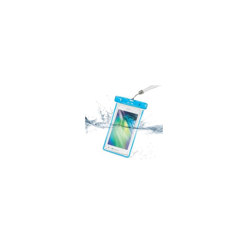 Funda waterproof amarilla CELLY.