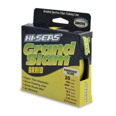 Trenzado HI-SEAS Grand Slam 0.20 mm amarillo