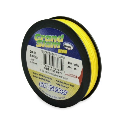 Trenzado HI-SEAS Grand Slam 0.20 mm amarillo