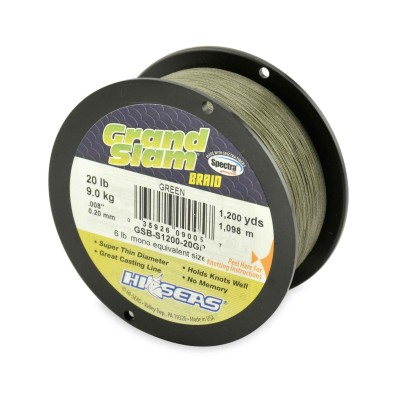 Trenzado HI-SEAS Grand Slam 0.20 mm verde