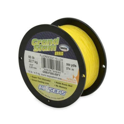 Trenzado HI-SEAS Grand Slam 0.30 mm amarillo