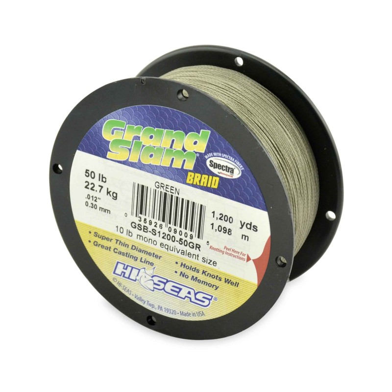 Trenzado HI-SEAS Grand Slam 0.30 mm verde
