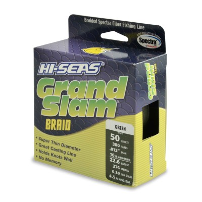 Trenzado HI-SEAS Grand Slam 0.30 mm verde