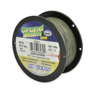 Trenzado HI-SEAS Grand Slam 0.30 mm verde