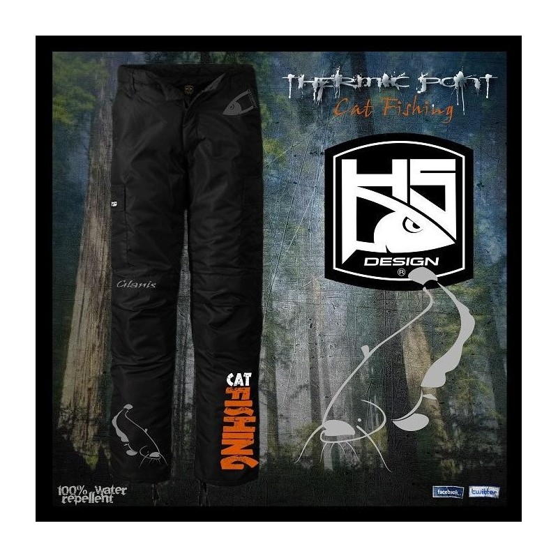 Pantalón de pesca térmico HotSpot Desing CATFISHING Talla M