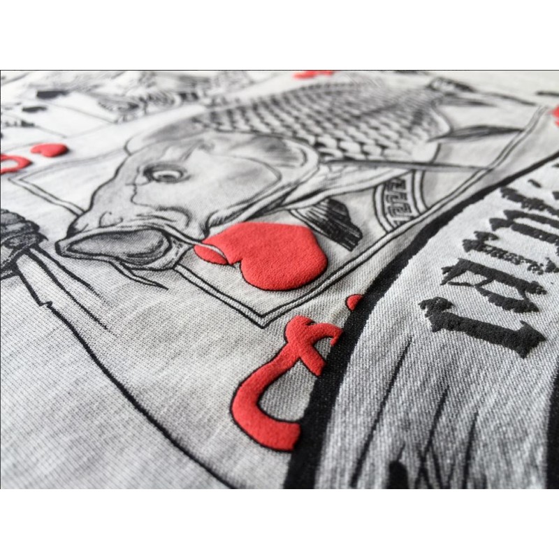 Camiseta de pesca HotSpot Desing THE KING OF CARPFISHING Talla M